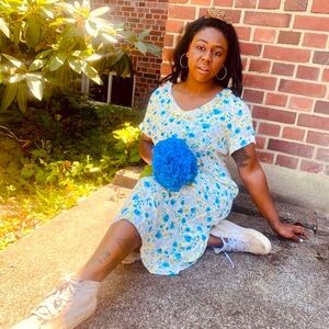 Vintage 90s floral Dress